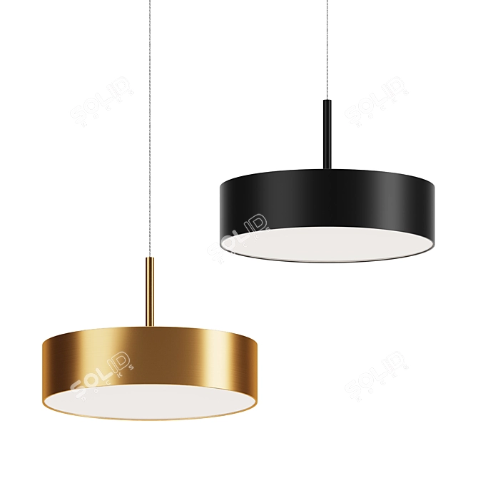 Novotech Prometa Chandelier Collection 3D model image 1