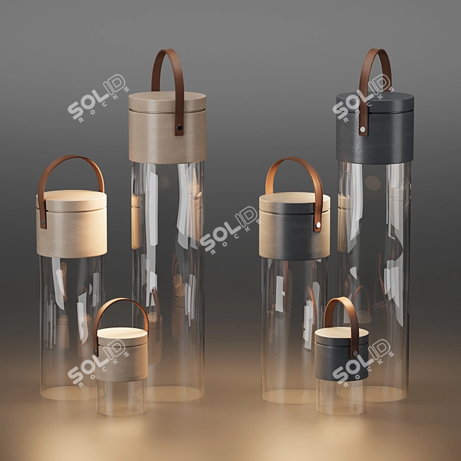 Kuka Outdoor Lighting Collection 3D model image 2