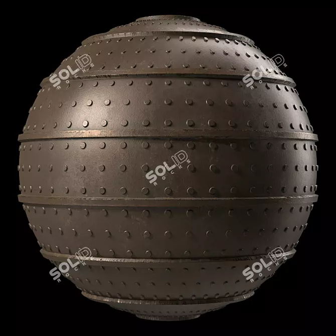 PBR Metal Panels 4K Texture 3D model image 5