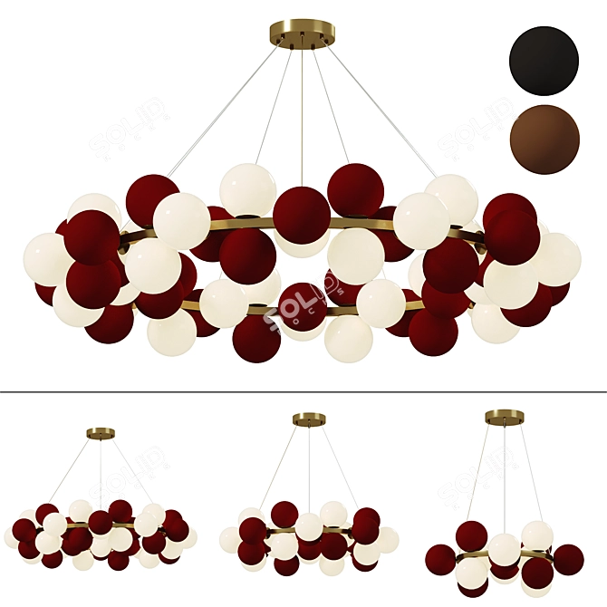 Modern Design Latte Lamps 3D model image 6