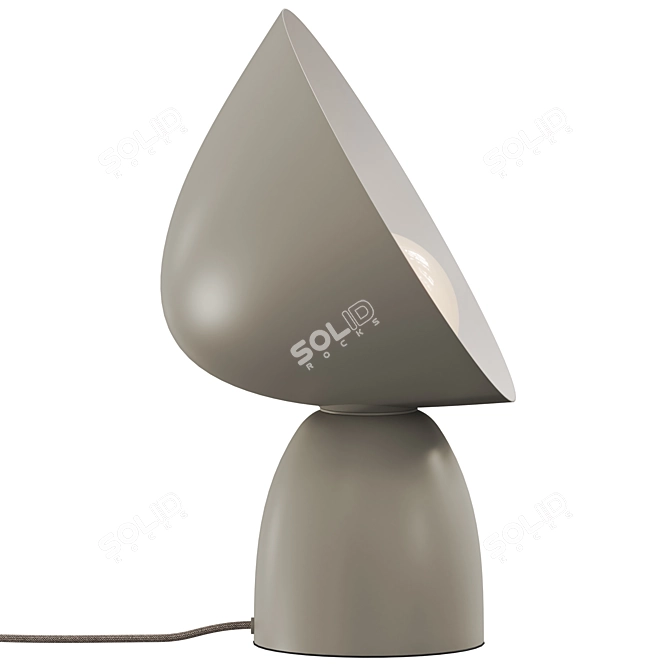 Sleek DFTP Hello Table Lamp 3D model image 2