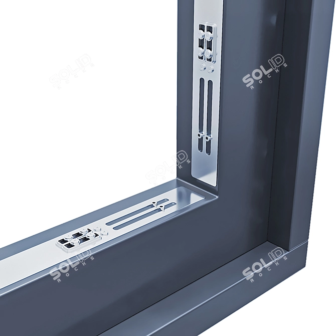 Sleek Modern Windows with Charm 3D model image 5