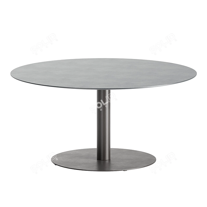 Elegant Bellagio Outdoor Garden Table 3D model image 3