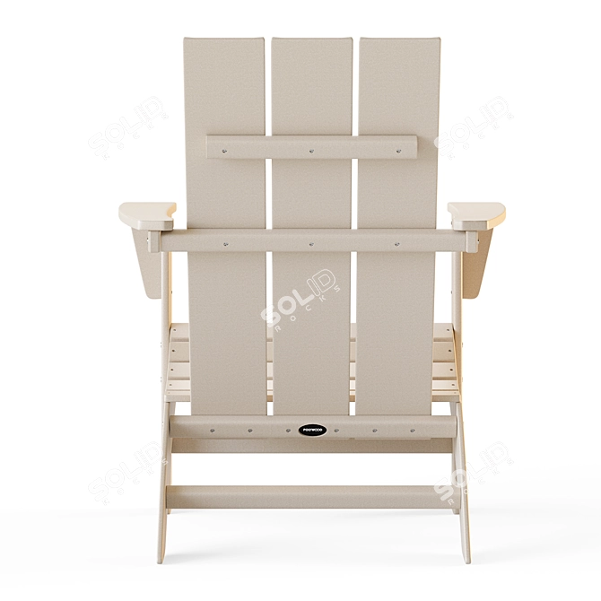 Modern Outdoor Lounge Chair 3D model image 4