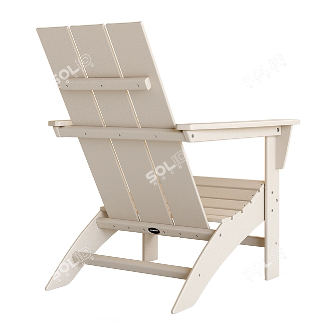 Modern Outdoor Lounge Chair 3D model image 13