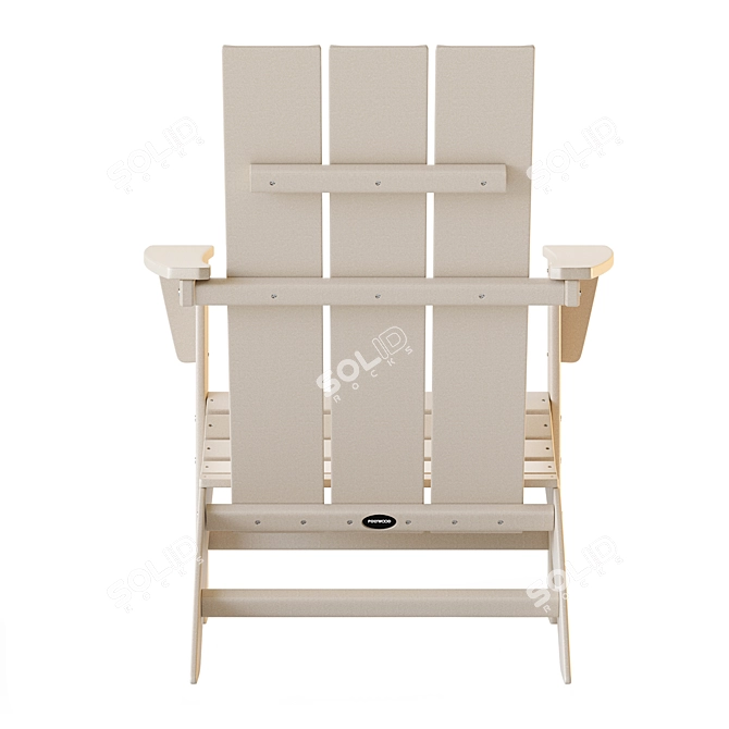 Modern Outdoor Lounge Chair 3D model image 16