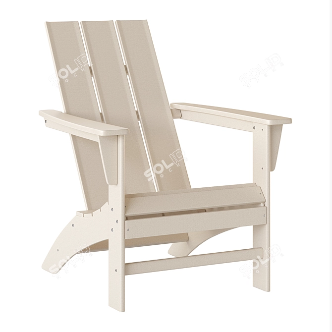 Modern Outdoor Lounge Chair 3D model image 21