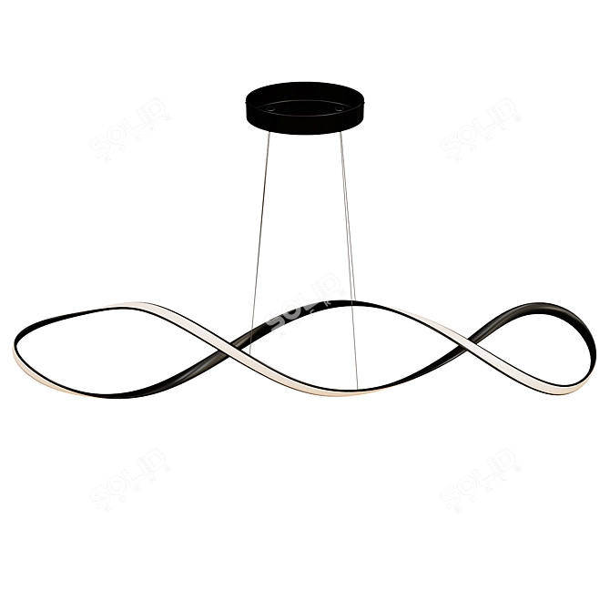 Minimalist Modern ELISEUS Lamp 3D model image 3