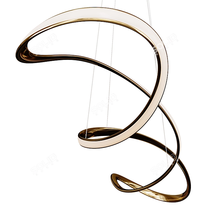 Minimalist Modern ELISEUS Lamp 3D model image 5