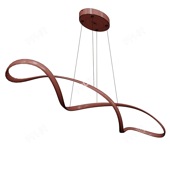 Minimalist Modern ELISEUS Lamp 3D model image 7