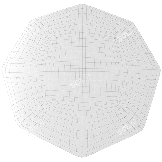  Handcrafted Ebony Rug, Modern Design 3D model image 3