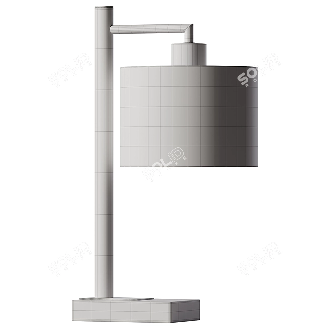 Chauncey Metal Floor Lamp 3D model image 2