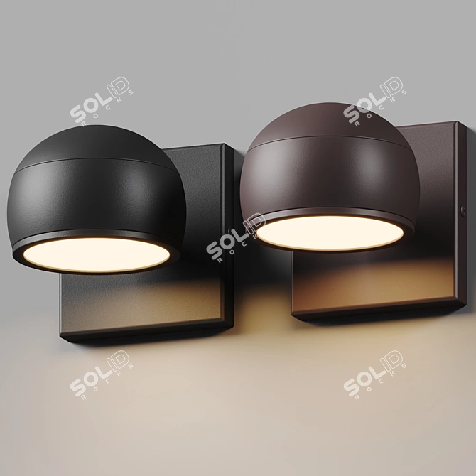 Enzo LED Wall Sconce Luminaire 3D model image 3