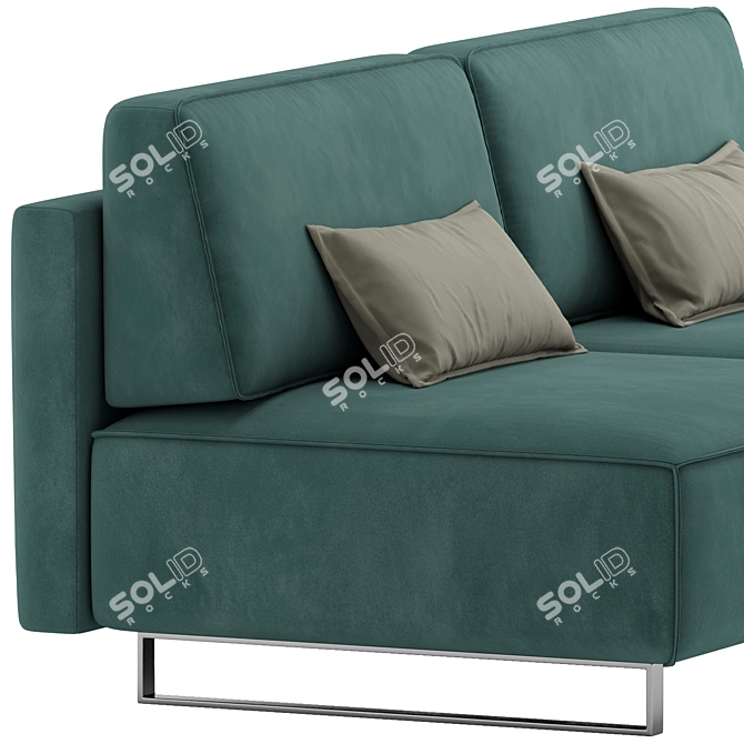 Moon Family 005 Straight Sofa 3D model image 3