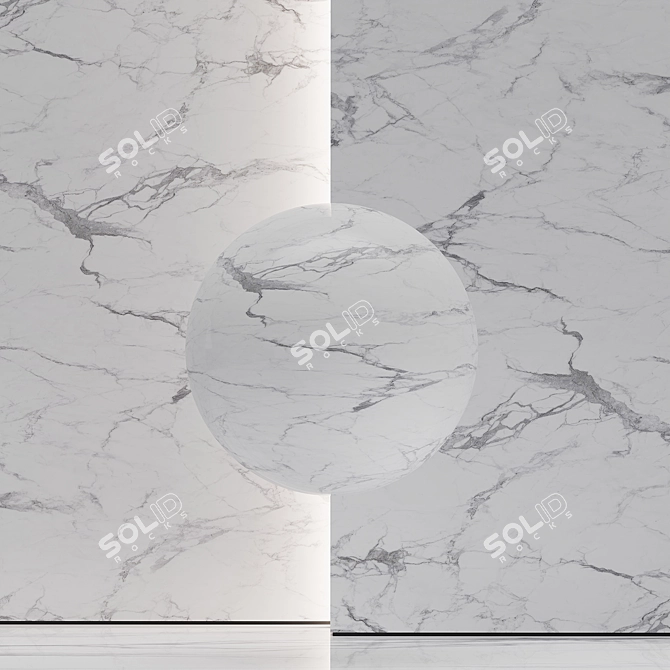 High Detail Marble Stone Texture 3D model image 3