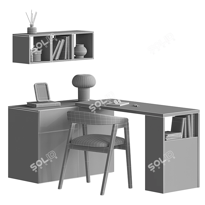 Transforming Axel-1 Furniture Set 3D model image 4