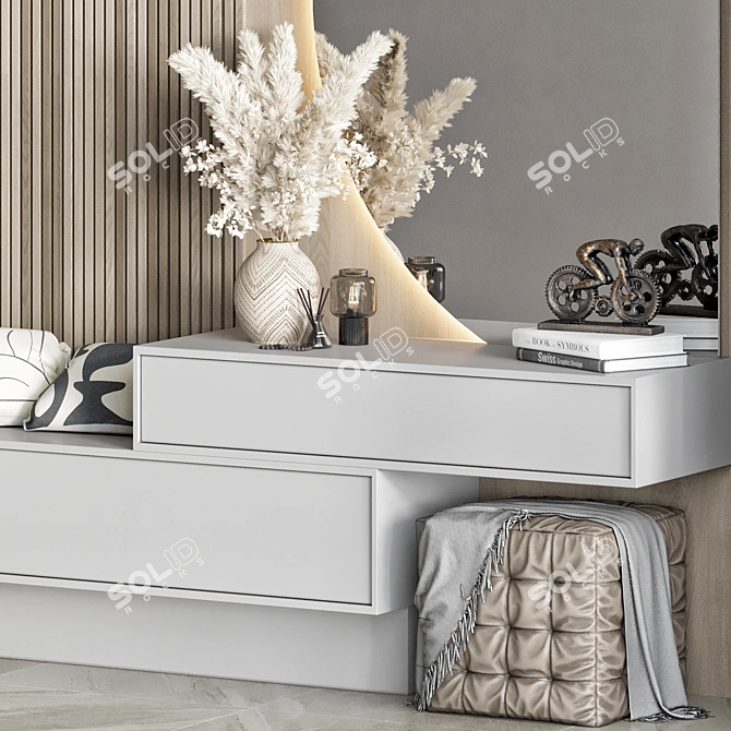 High Quality Hallway 3D Model 3D model image 2