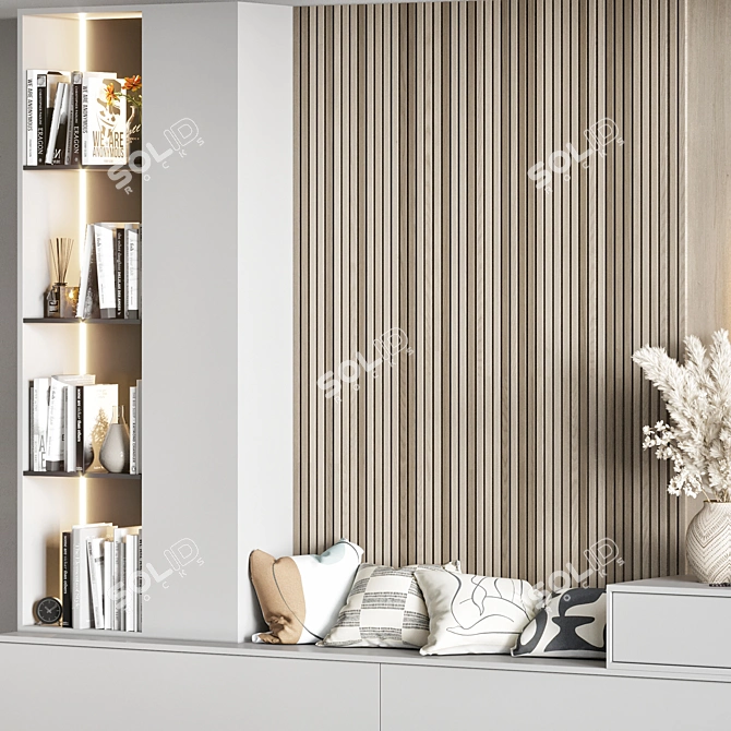 High Quality Hallway 3D Model 3D model image 3