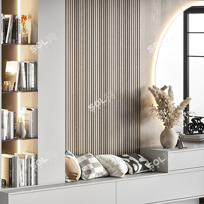 High Quality Hallway 3D Model 3D model image 4