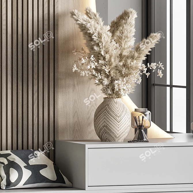 High Quality Hallway 3D Model 3D model image 5