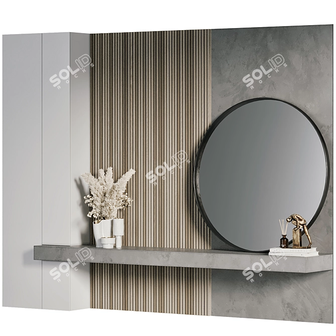 High Quality Hallway 3D Model 3D model image 9