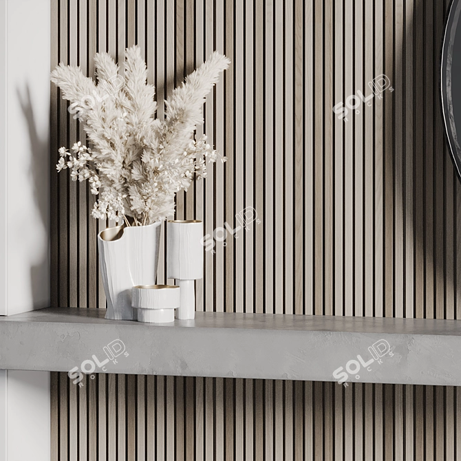 High Quality Hallway 3D Model 3D model image 10