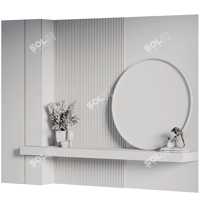 High Quality Hallway 3D Model 3D model image 13