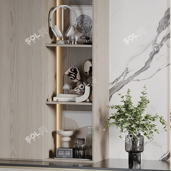 Corona Hallway 03 3D Model 3D model image 12