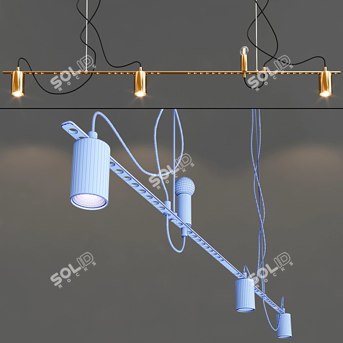 MODULA Totem Light 1500mm 3D model image 3