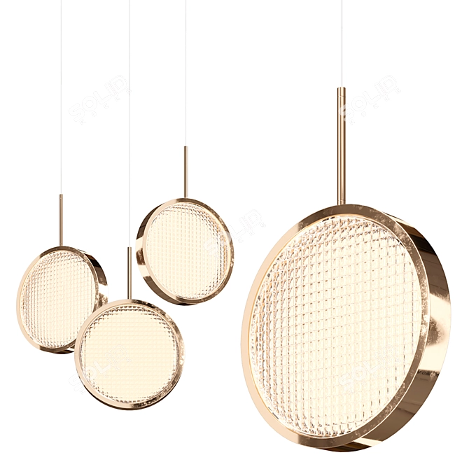 Designer Pendant Light ULF ONE 3D model image 1