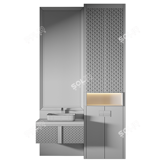 Luxury Bathroom Design 3D max 3D model image 2