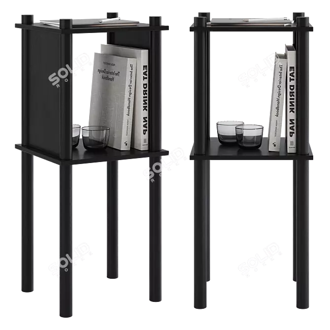 WOUD Elevator Shelving System 3D model image 2