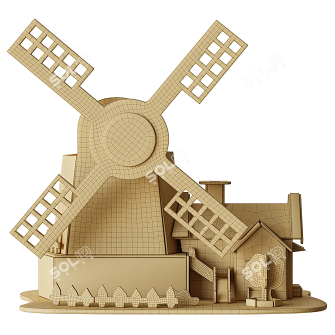 Play the Game Windmill Constructor 3D model image 5