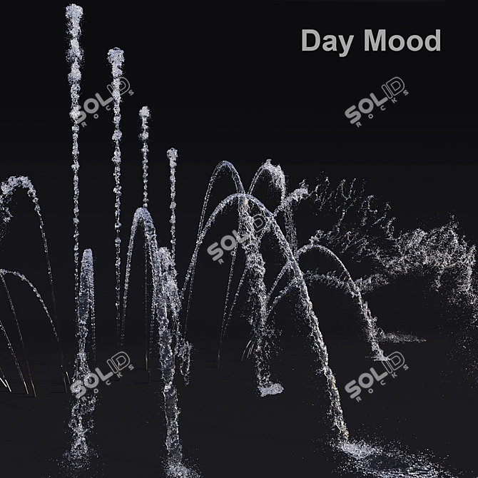 Dual Mode Dancing Fountains Kit 3D model image 4