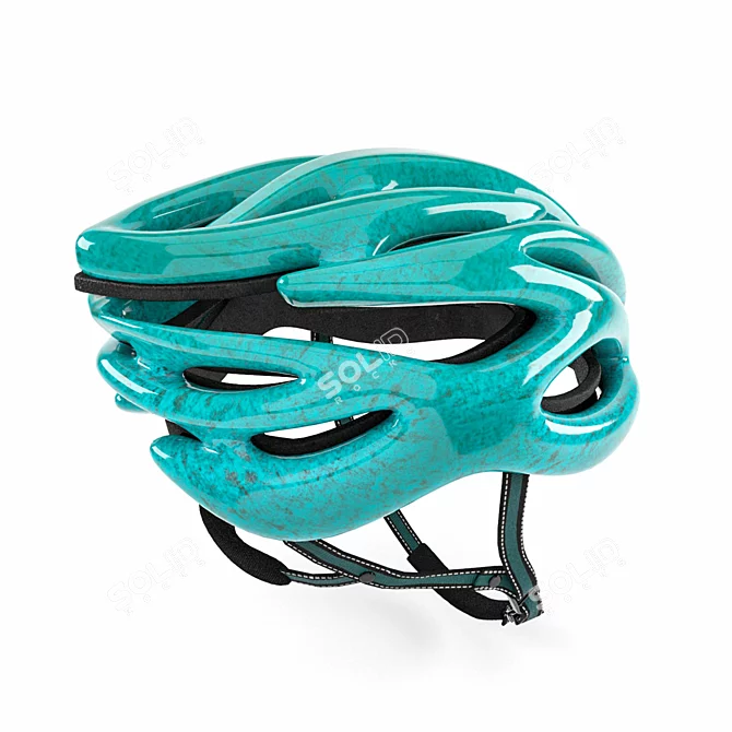 High-Quality 3D Bicycle Helmet Model for Vray 3D model image 2