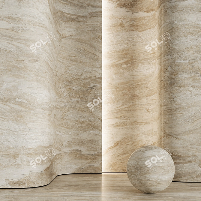 Corona Marble Material Pack 3D model image 2