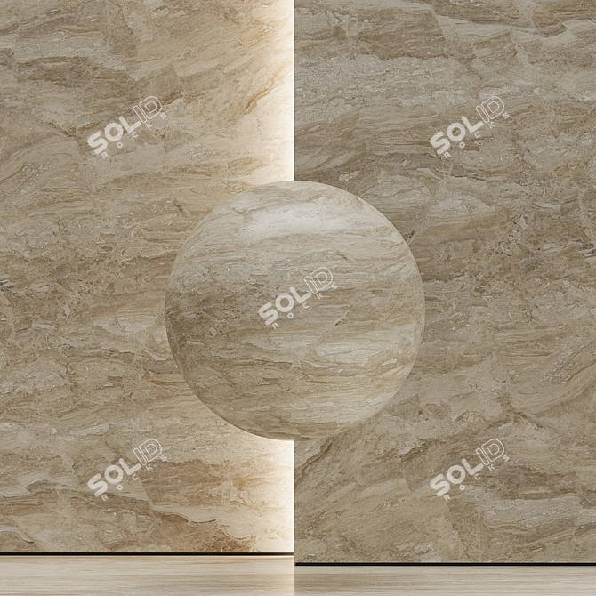 Corona Marble Material Pack 3D model image 3