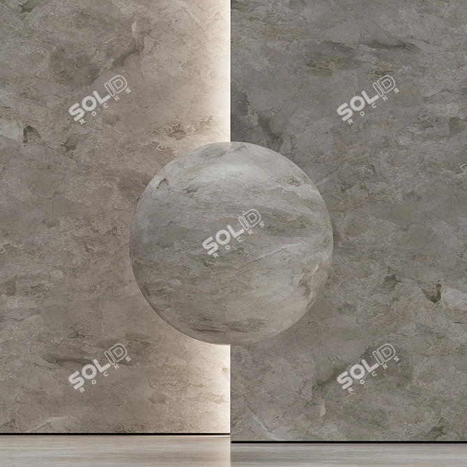 Corona Marble Stone Texture Set 3D model image 3