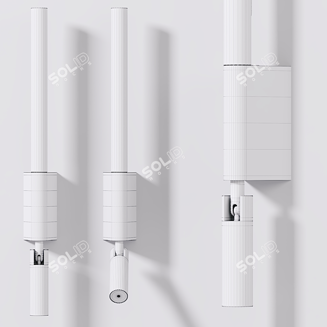  Modern Sconce VILGOT 3D model image 3