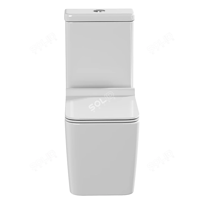 AQUAme AQM1003 Compact Toilet 3D model image 3