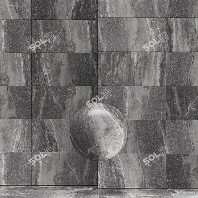 High Detail Marble Stone Texture 3D model image 4