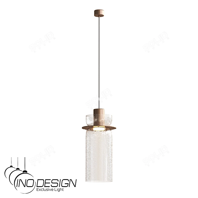 Inodesign Crispin B Pendant Light 3D model image 1