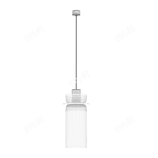 Inodesign Crispin B Pendant Light 3D model image 2