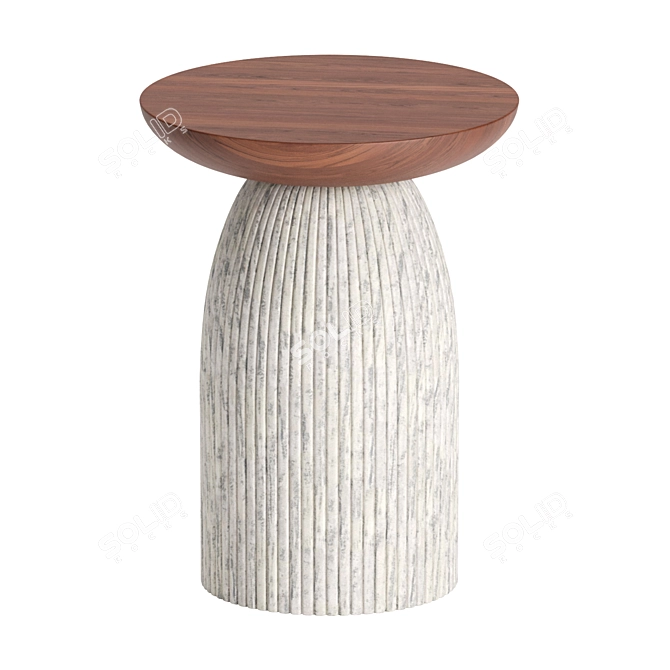 Modern Odin Side Table - Corona Render 3D model image 1