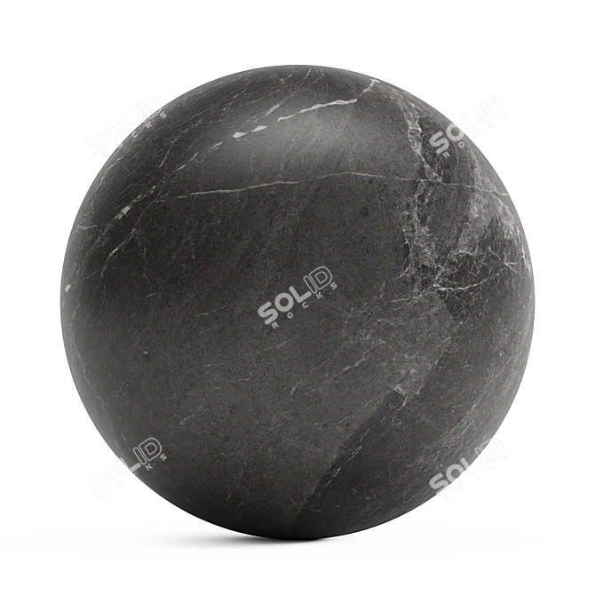 High Detail Marble Stone Texture 3D model image 1