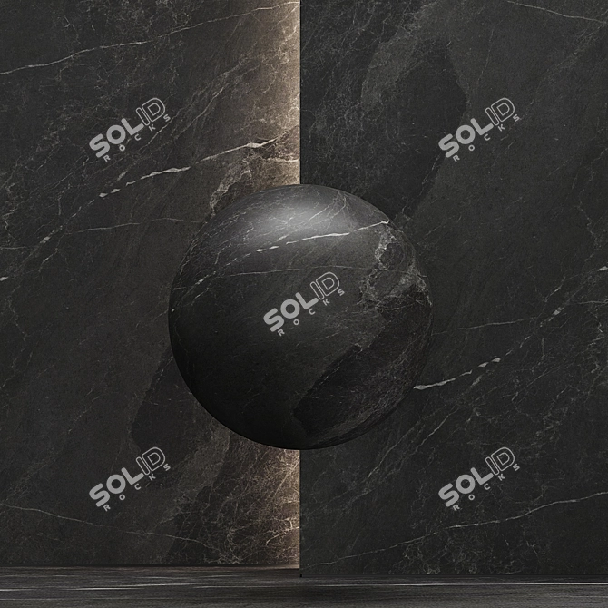 High Detail Marble Stone Texture 3D model image 3