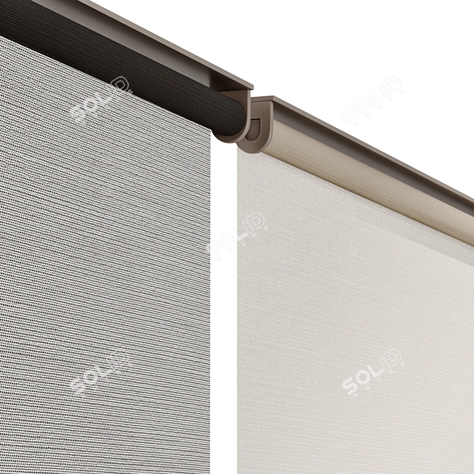Luxaflex LightLine Roller Blinds 3D model image 5