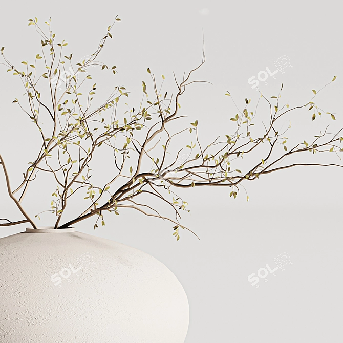 Botanical 3D Plants Set Bundle 3D model image 2