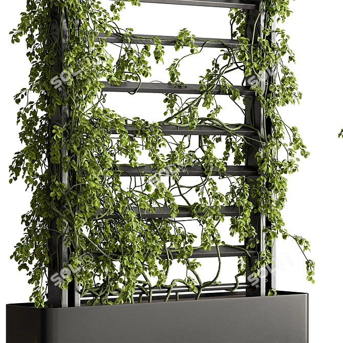 Green Oasis Vertical Garden - Set 106 3D model image 2