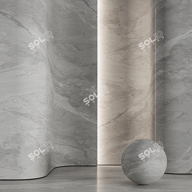 Luxury Marble Stone Materials Pack 3D model image 2
